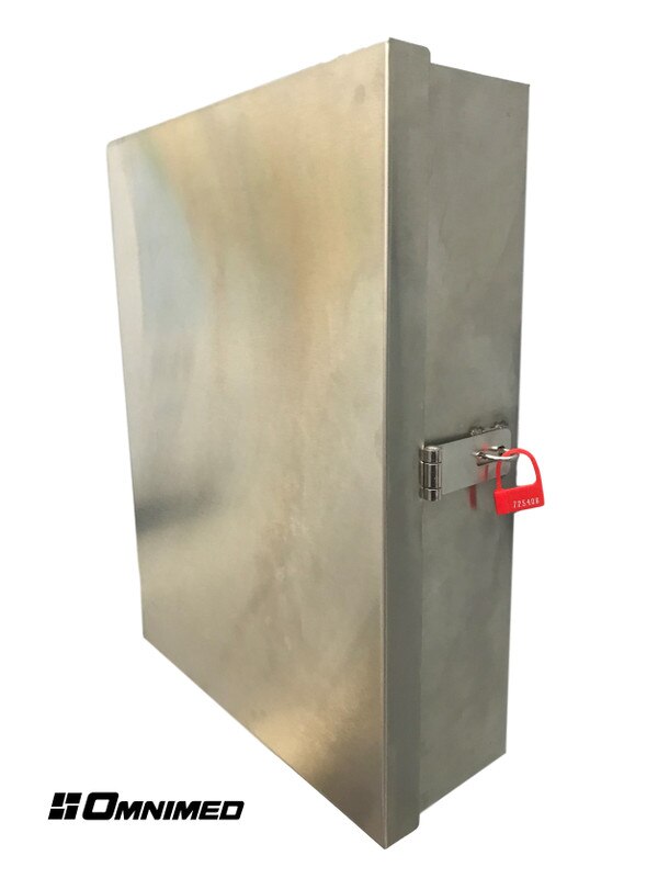 Omnimed Safety Control Seals with Numbers Red